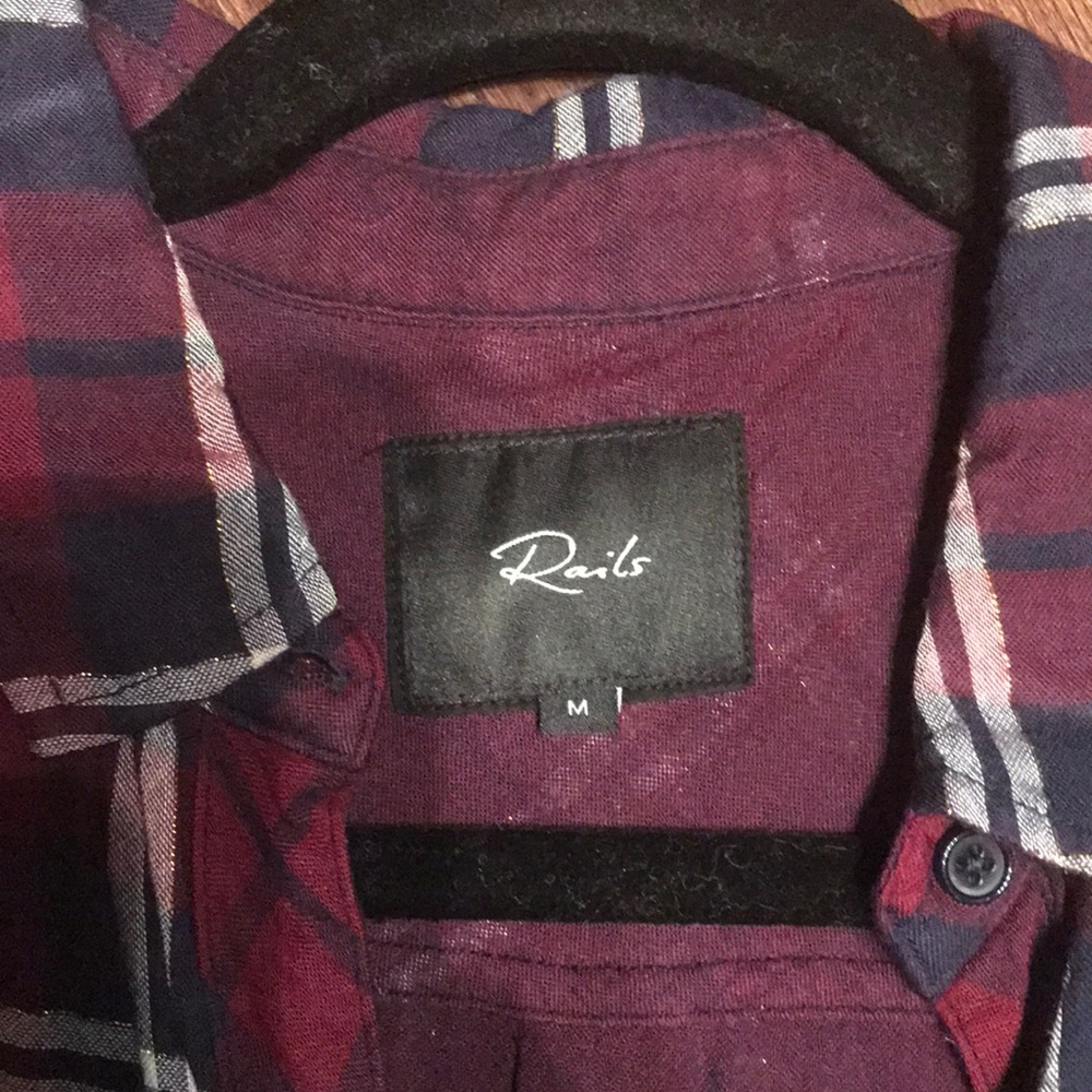 Rails Plaid Button Down - image 2